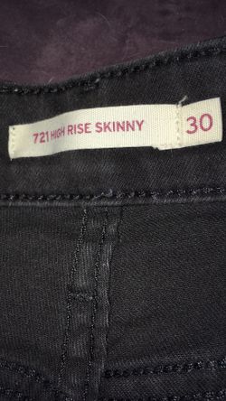 Levi’s size 30 black jeans