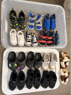 Toddler boy shoe LOT