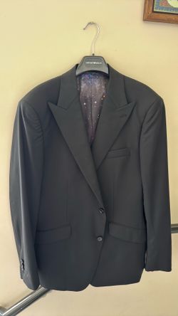 Men suit jacket black