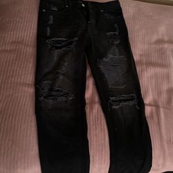 Black Ripped Jeans