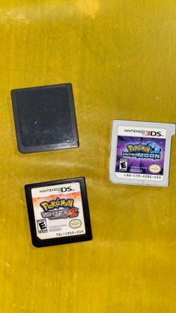 Pokémon Pearl,WhiteVersion2 & Ultra Moon All Authentic Bought When Released!!
