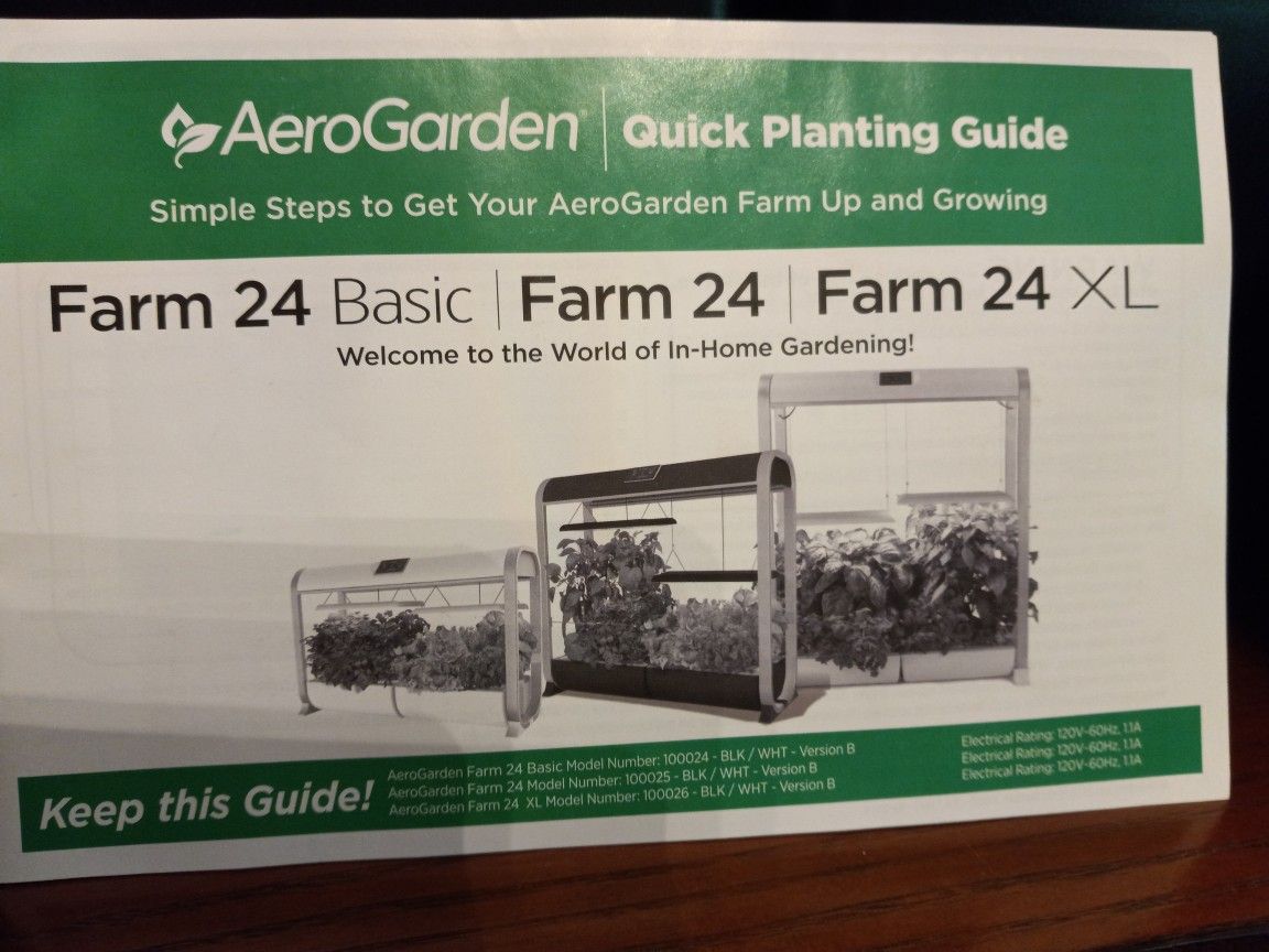AeroGarden Farm 24 Plus Seed Starting System With Trellis