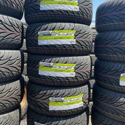 Federal SS595 215/45R17, 225/45R17, 235/40R17, 245/40R17, 275/40R17, 225/40ZR18, 235/40ZR18, 235/40ZR18, 245/40ZR18, 245/40ZR18, 235/50ZR18