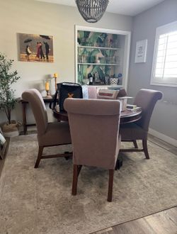 Four dining chairs