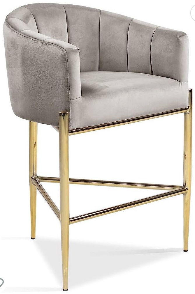 Velvet Bar Stool
