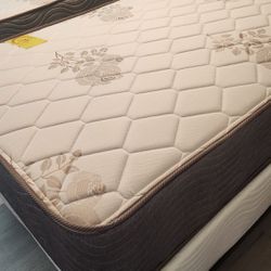 New Twin Mattress And Box Spring 2pc Bed Frame Is Not Included 