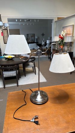Ikea double table lamp