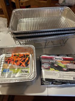 Party trays with 3 racks