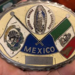 Vintage Mexican Belt Buckle 