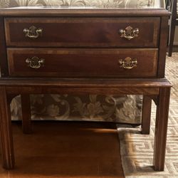 Wood Side Table For Sale