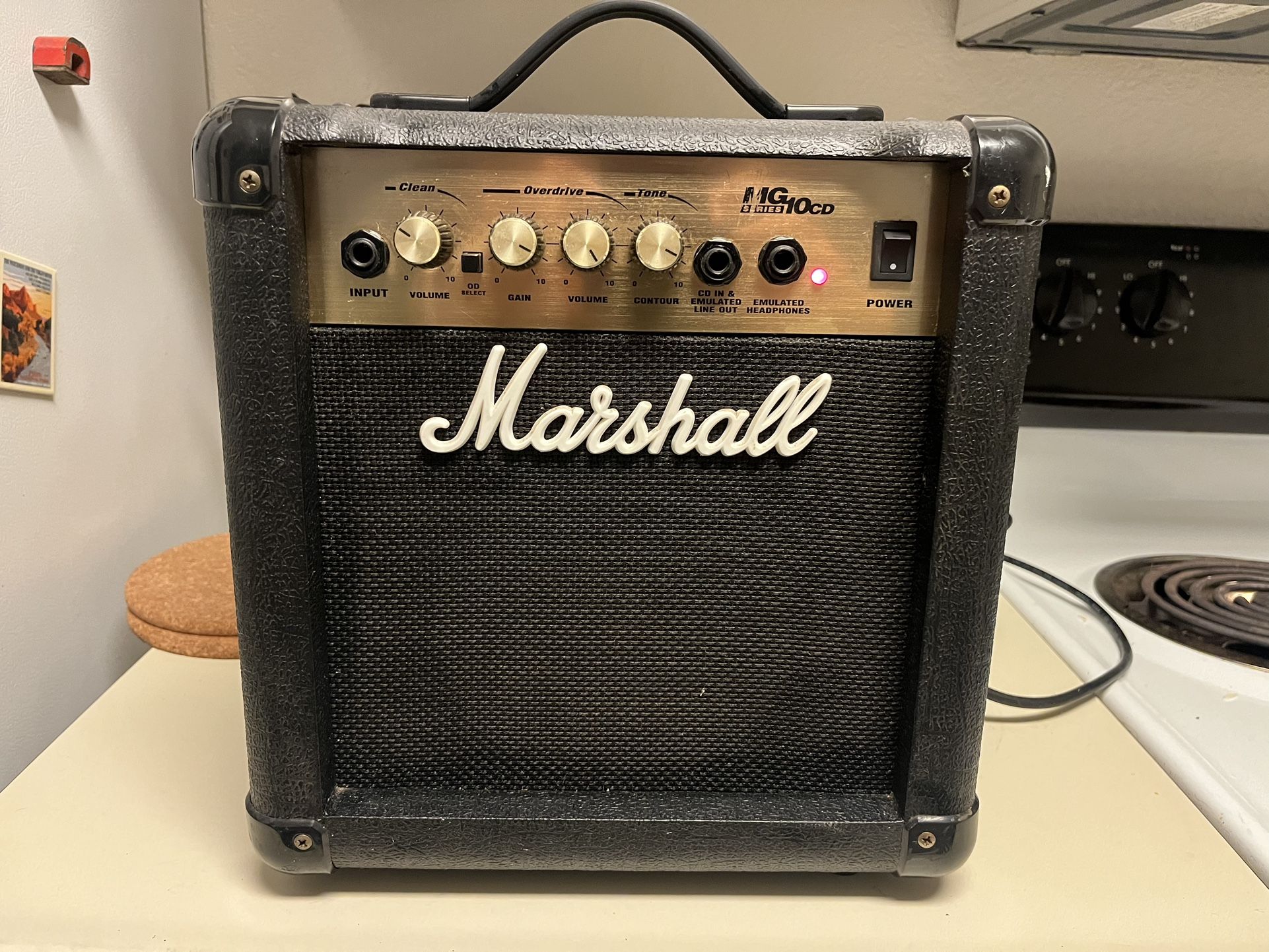 Marshall MG10CD Series Practice Guitar Amp 40-Watt Amplifier