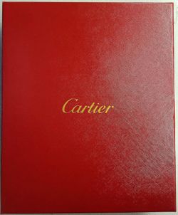 Nadine Coleno 'Amazing Cartier' Rare Book With Iconic Red Cover 