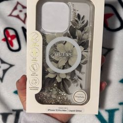 Iphone15 Case  Liquid Glitter