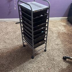 $15 9-Drawer Rolling Storage Cart