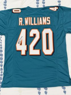 🔥 Ricky Williams Signed Jersey – JSA Certified – Stitched – Miami Dolphins 🔥
