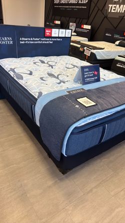 Stearns & Foster estate Firm Euro pillow top