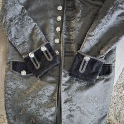 Rockware Black Gothic Jacket/coat Mens Size L