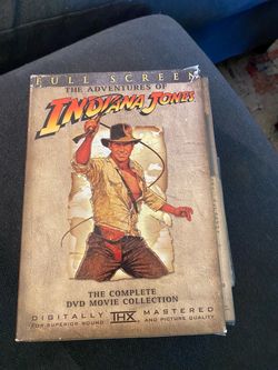 Indiana Jones Box Set DVD’s/ Look At Pictures