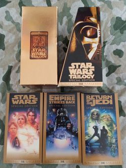 Star Wars Trilogy 1997 Special Edition VHS Tapes