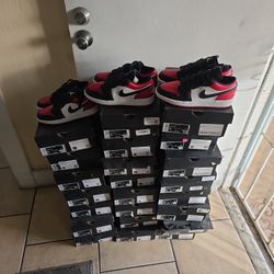 Jordan 1 Low BRED TOE 