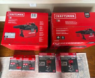 Craftsman V20 Wet/Dry Vacs, Routers, and Battery Kits