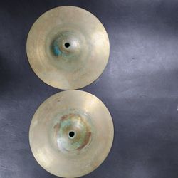 Zildjian Crash/ Hi Hats Vintage Cymbals/ 1950s