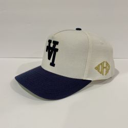 KTH Kill The Hype LA Vntg Navy SnapBack Hat, OG Logo, Two Tone, Dodgers, Rare
