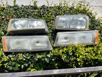 2003-2006 Silverado headlights and taillights
