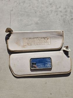 Sun Visors 73-87 Chevy C10, K5 Blazer, Suburban