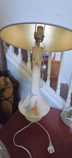 Mid-Century Modern Ceramic Table Lamp