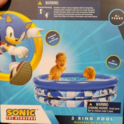 Sonic The Hedgehog Swimming Pool New 