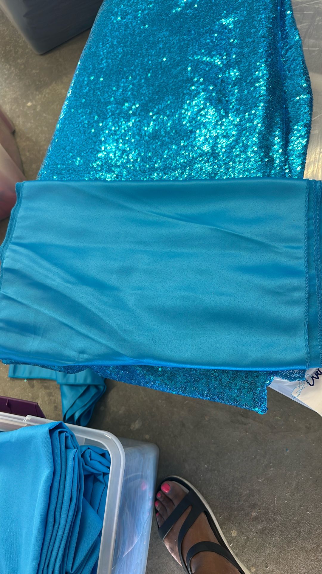 Turquoise Table Runners