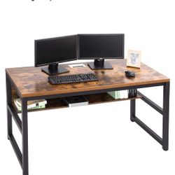 Computer Desk & File Cabinet