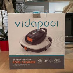 Pool Cleaner. Vidapool. Cordless Robotic VRPC01-01