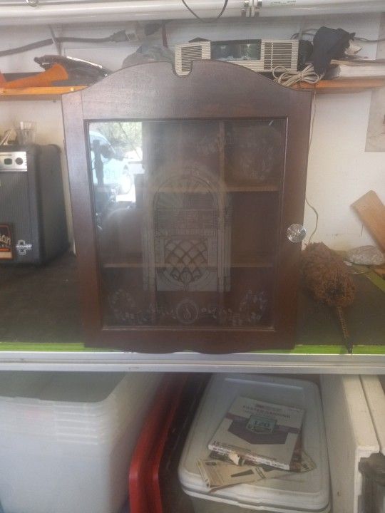 Cassette Tape Curio Cabinet