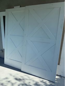 Solid Wood Barn Doors 42x80
