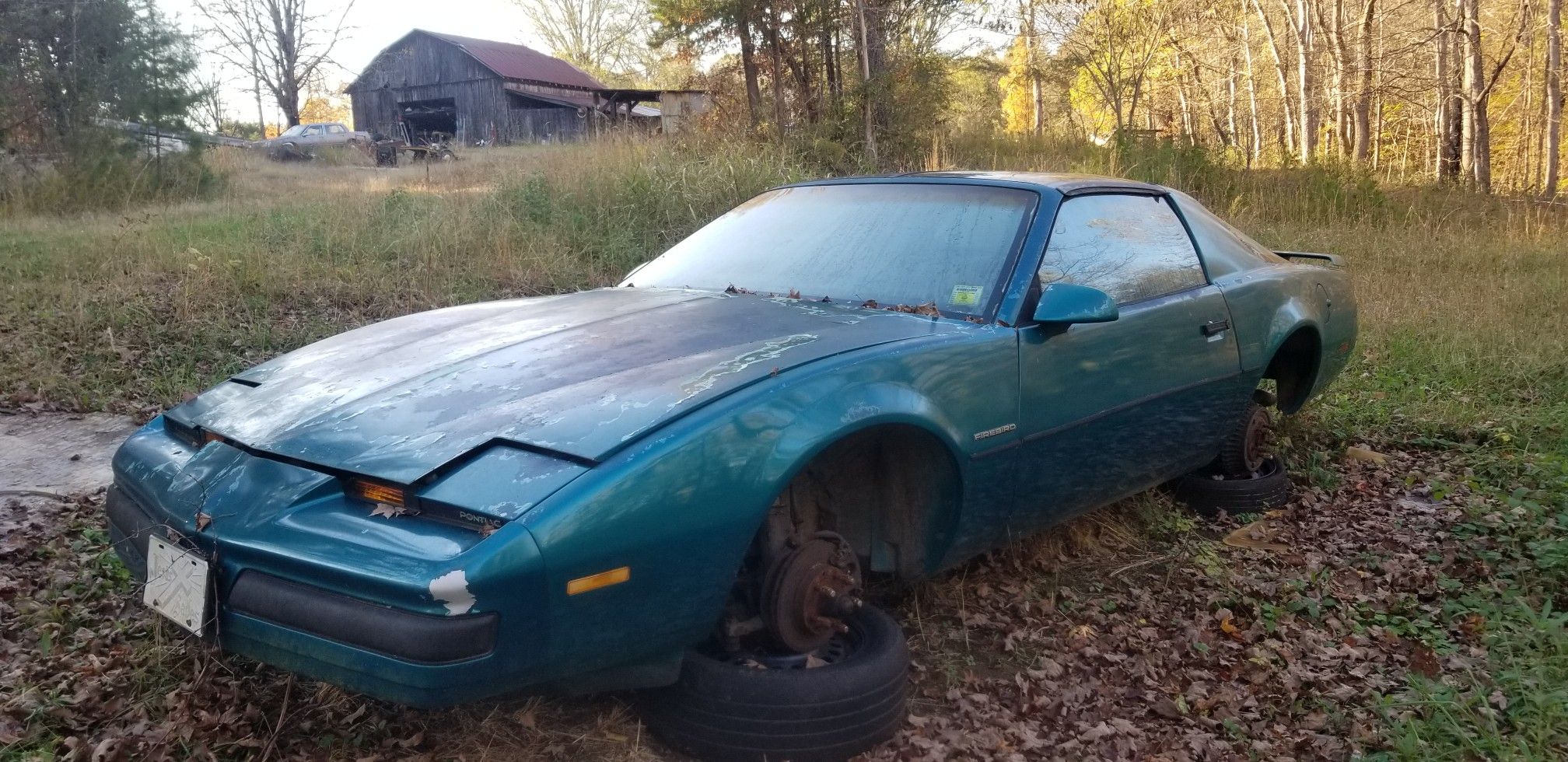 Parts only 86 firebird
