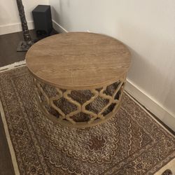 Coffee Table With Matching End Table 