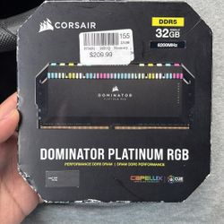 Corsair DDR5 32GB Dominator Platinum RGB