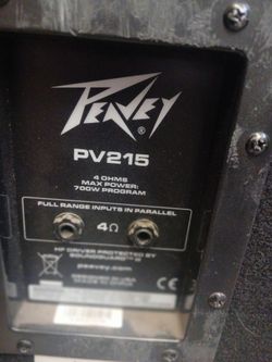 Peavey speakers