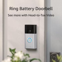 Brand New Ring Camera w/ Door Mount 