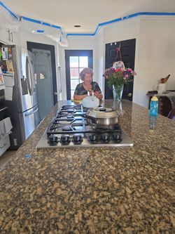 Stainless Steel 6-Burner Gas Cooktop