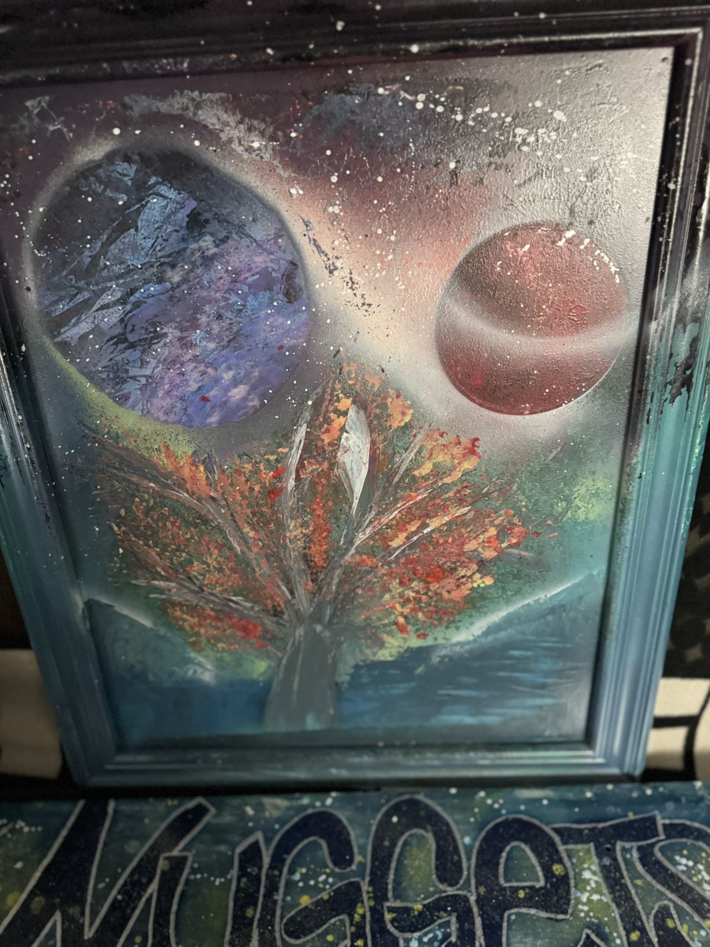 Spray Paint Art Pieces