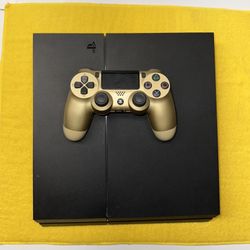 SONY PlayStation 4 Console Model: CUH-1215A-With DualShock 4 Controller