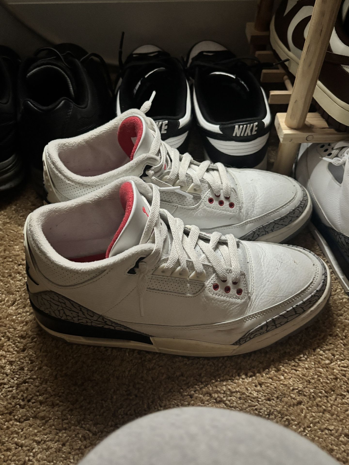 Jordan 3 Retro White Cement Reimagined 9.5 Men’s