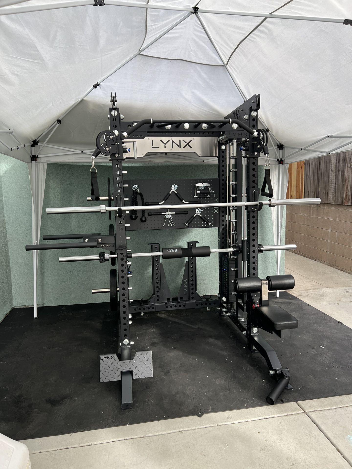 FULLY LOADED - FREE DELIVERY🟢All In One Home Gym🟢 Functional Trainer🟢Smith Machine🟢Squat Rack🟢Cable Machine