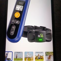 RECHARGEABLE DOG TRAINING COLLAR -BEEP, VIBRATION, SHOCK 