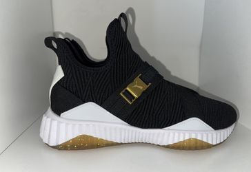 Puma x selena gomez deals defy mid varsity sneakers
