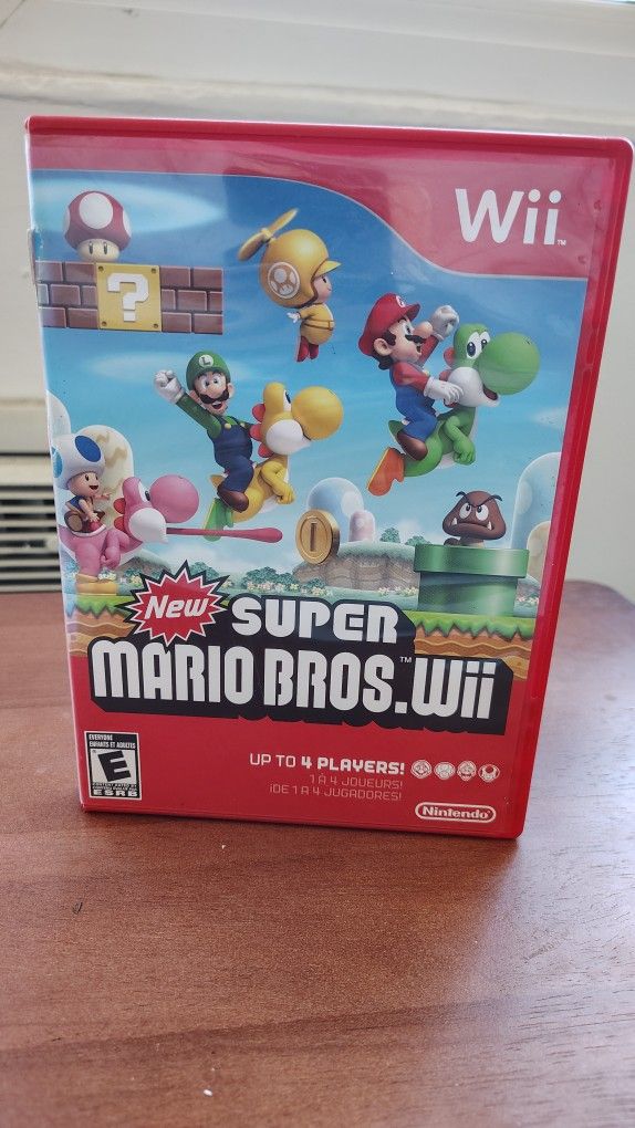 New Super Mario Bros Nintendo Wii Cib