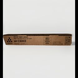 Genuine Ricoh Savin Lanier 841849 Black Toner Cartridge MP C6003 New Sealed 
